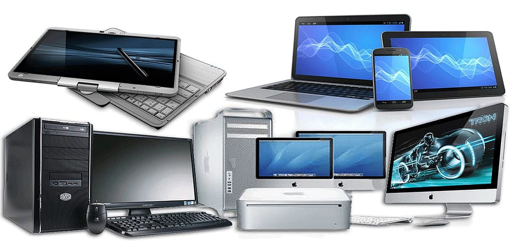 Business computer sales and networking setup 